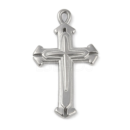 Non-Tarnish 304 Stainless Steel Pendants STAS-Q328-01P-07-1