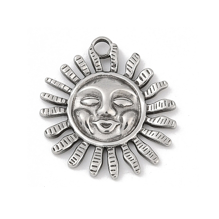 304 Stainless Steel Pendants STAS-D366-01I-P-1