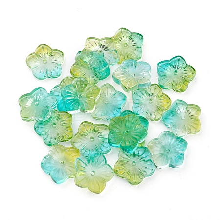 Transparent Glass Beads GLAA-H016-10J-13-1