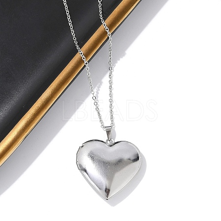 201 Stainless Steel Cable Chain Necklaces NJEW-M050-04E-P-1-1