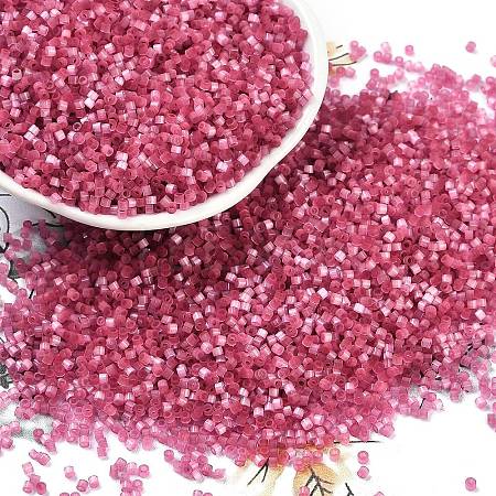 Imitation Cat Eyes Glass Seed Beads X-SEED-H003-03X-1