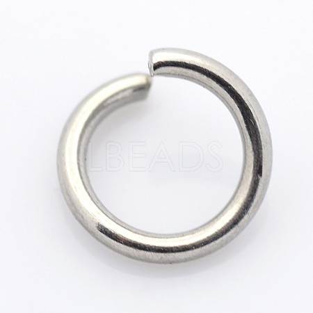 Tarnish Resistant 304 Stainless Steel Open Jump Rings STAS-E066-02-3mm-1