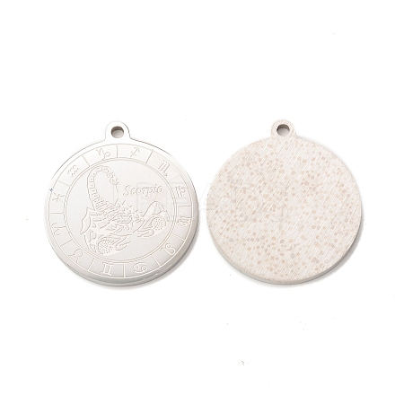 Non-Tarnish 304 Stainless Steel Pendants LS-STAS-A074-03F-P-1