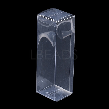 Rectangle Transparent Plastic PVC Box Gift Packaging CON-F013-01E-1