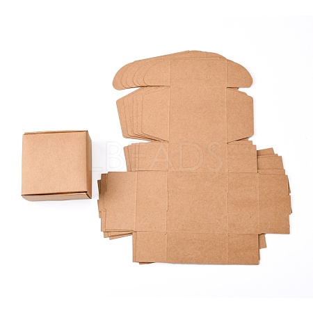Kraft Paper Gift Box CON-K003-02A-01-1