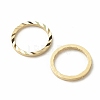 Brass Linking Rings KK-F831-018C-G-RS-3