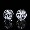 Transparent Glass Beads GLAA-TAC0010-05-2