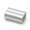 Aluminum Slide Charms/Slider Beads ALUM-WH0164-58-1.5mm-1