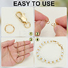 20Pcs Brass Lobster Claw Clasps KK-ME0003-50-3