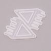 Halloween Theme DIY Pendant Silicone Molds DIY-TAC0001-49-1