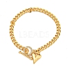 Brass Micro Pave Cubic Zirconia Bracelets for Women BJEW-U008-17G-1