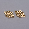 Tibetan Style Links connectors TIBEP-S005-G-FF-2