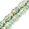 Synthetic Turquoise Beads Strands TURQ-F019-01I-2