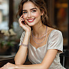 5Yards Alloy Glass Rhinestone Cup Chains AJEW-TA0002-63-8