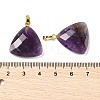 Natural Amethyst Pendants G-L614-D04-G01-3