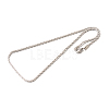 304 Stainless Steel Rope Chain Necklaces NJEW-J032-20P-2