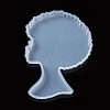 Afro Female Silicone Resin Molds DIY-L021-69-2