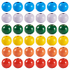 240Pcs 6 Colors Natural Wooden Beads WOOD-TA0002-74A-3