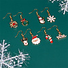 DIY Christmas Earring Making Kits DIY-TA0002-86-11