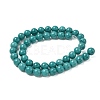 Natural Magnesite Beads Strands G-K244-02-8mm-03-4