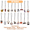 SUPERFINDINGS Cell Phone Straps for Halloween HJEW-FH0001-39-2
