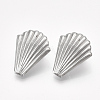 Non-Tarnish 304 Stainless Steel Stud Earring Findings STAS-T045-20P-2