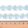 Electroplate Glass Beads Strands EGLA-N012-08H-4