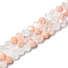 Electroplate Glass Beads Strands EGLA-D018-02A-1