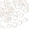 Brass Open Jump Rings KK-G604-08S-10-1