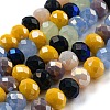 Glass Beads Strands EGLA-A034-M8mm-54-2