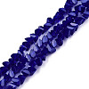 Opaque Solid Color Glass Beads Strands GLAA-N052-01-A-3