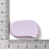 Rectangle Cartoon Word Miss You Opaque Resin Decoden Cabochons RESI-R447-02B-3