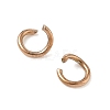 304 Stainless Steel Open Jump Rings STAS-Z150-01A-RG-2