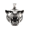 Retro 304 Stainless Steel Pendants STAS-I205-36AS-B-1