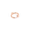 Brass Clip-on Hoop Earring Findings KK-WH0047-02C-2