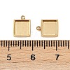 304 Stainless Steel Pendant Cabochon Settings STAS-A194-05I-G-3