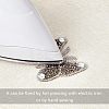 Butterfly Rhinestone Patches DIY-FG0001-36-6