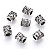 Tibetan Style Alloy European Beads X1-TIBEB-TAC0002-01AS-3