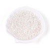 Transparent Spray Painted Glass Beads LS-EGLA-N018-4mm-12-2