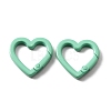 Zinc Alloy Spring Gate Rings FIND-WH0036-28B-1