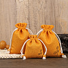 Linenette Drawstring Bags CON-PW0001-085B-02-1