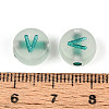 Luminous Frosted Acrylic Beads FACR-T008-02V-4
