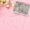 400Pcs 4 Styles 304 Stainless Steel Flat Head Pins STAS-YW0001-72-5