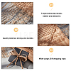 3 Rolls 3 Style Burlap Ribbons OCOR-AR0001-15-4