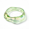Transparent Resin Finger Rings RJEW-T013-001-E-5