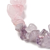 Natural Quartz Crystal & Rose Quartz & Amethyst Beads Strands G-L610-A08-A01-3