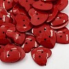 Acrylic Sewing Buttons for Costume Design BUTT-E085-D-01-1