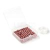 100Pcs 8mm Grade AAA Natural Rhodonite Round Beads DIY-LS0002-65-7