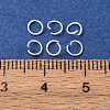 Brass Open Jump Rings KK-G604-08S-19-3