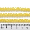 Baking Paint Imitation Jade Glass Bead Strands DGLA-A034-J10mm-A24-5